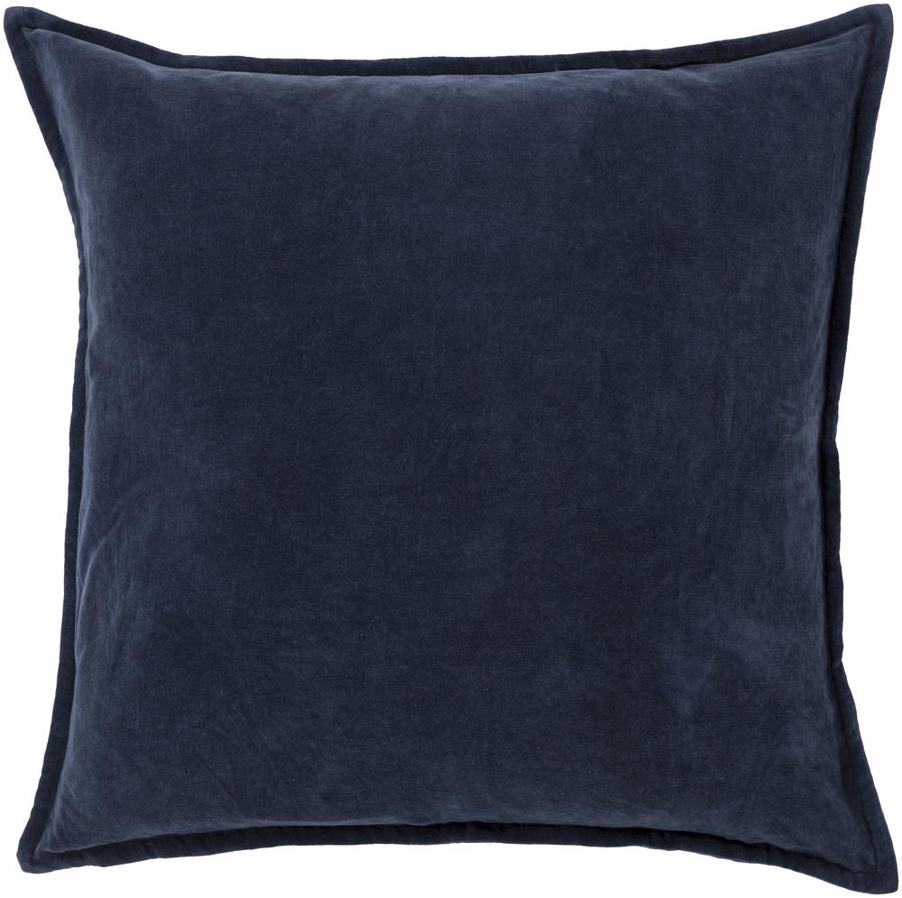 Surya Pillows CV0092222P 22" x 22" Cotton Velvet Pillow Wayside